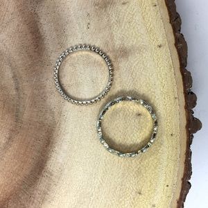 Jewelry - Antique Inspired Ring Duo Jewelry - Antique Inspired Ring Duo