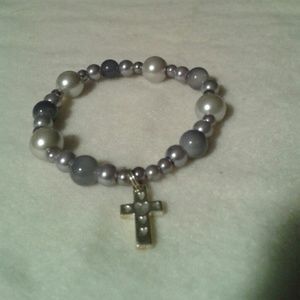 Bracelet with Cross Charm