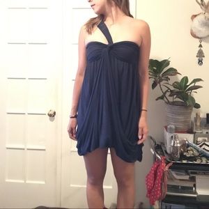 Mason asymmetrical mini dress