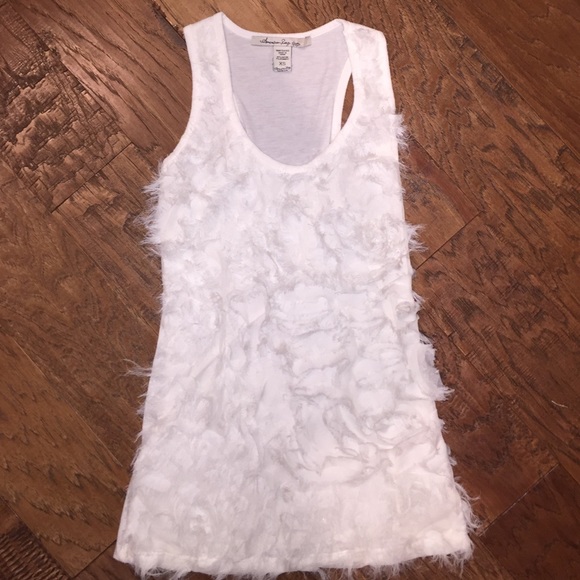 American Rag ruffle tank top