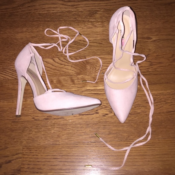 Rumi blush heels