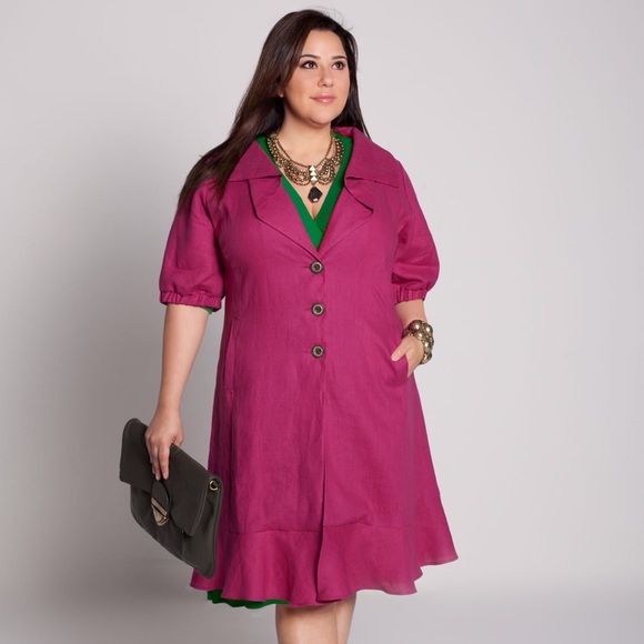 Igigi pink duster jacket - Picture 1 of 3