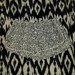 Victoria's secret cheetah print pjs bottoms