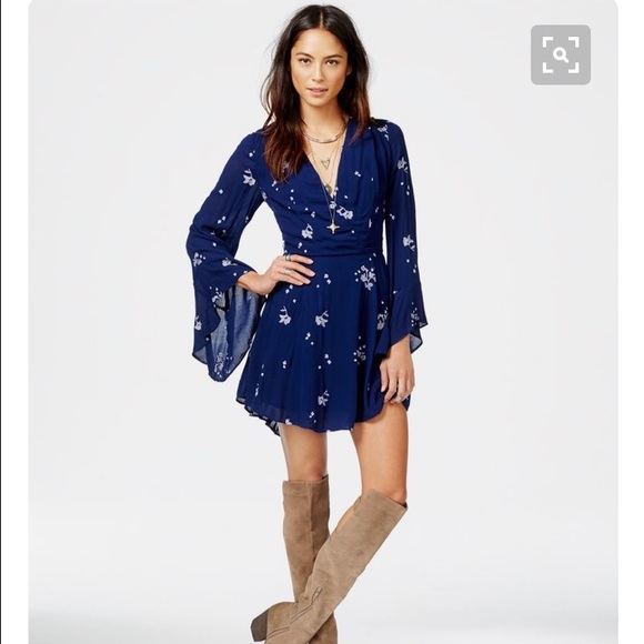 Free People Jasmine Embroidered Dress