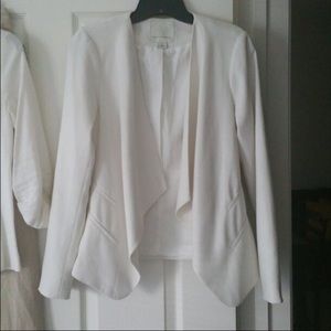 White blazer