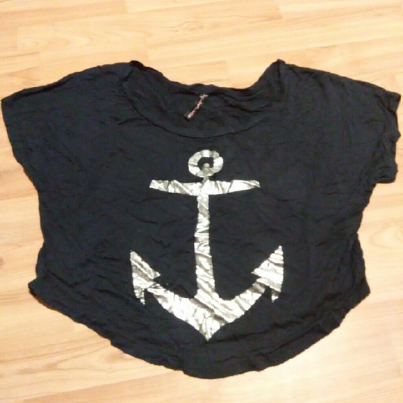 Anchor Crop Top