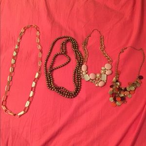 Four necklaces