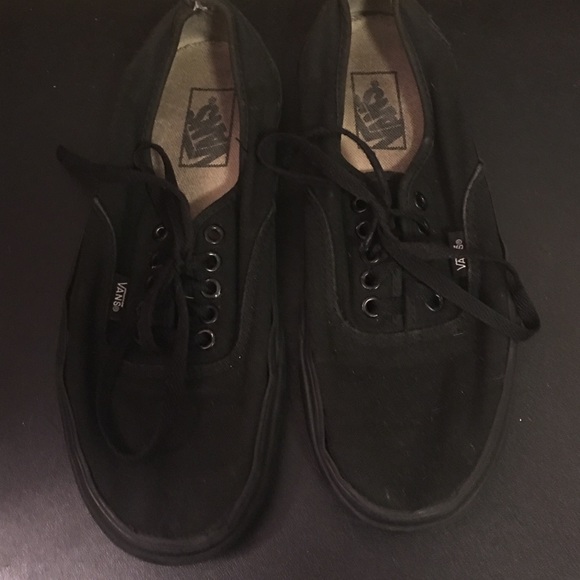 Black Vans