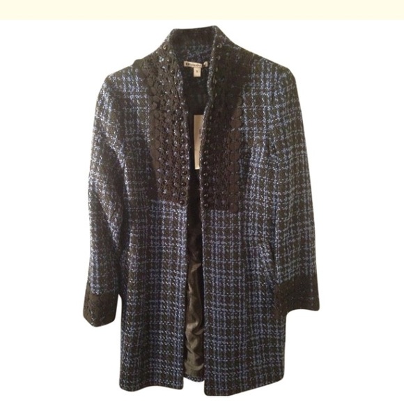 Gioia Blue Vintage Coat