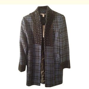 Gioia Blue Vintage Coat