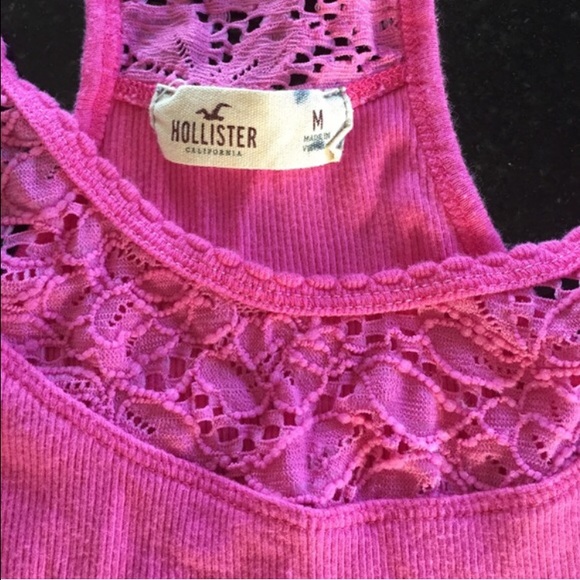Hollister pink tank top - Picture 2 of 3
