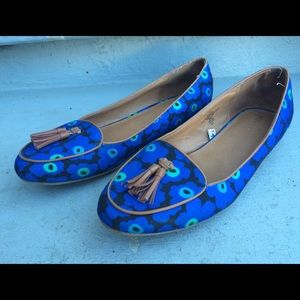 Barely worn colorful flats