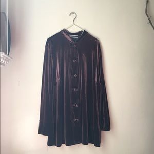 Vintage royal purple tunic