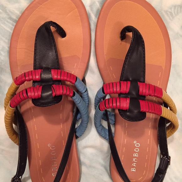Adorable Colorful Sandals! - Picture 2 of 2