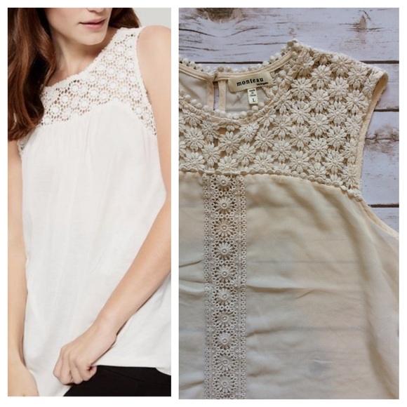Tops - Lace Yolk top