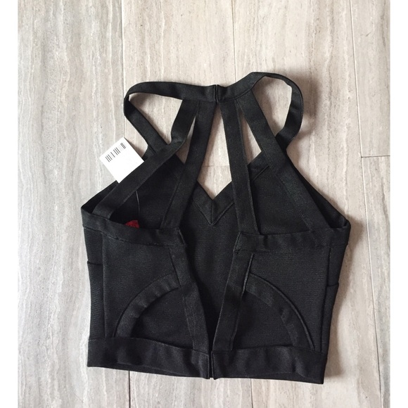 NWT Urban Outfitters Open Back Crop - Picture 2 of 4