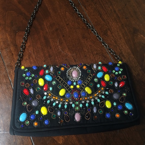 Santi Jeweled Clutch