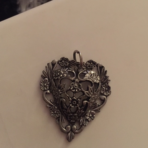 Intricate heart pendant