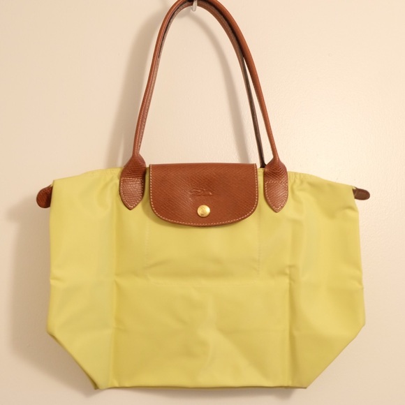 Longchamp – Le Pliage Shoulder Tote (Citrine) ❤️