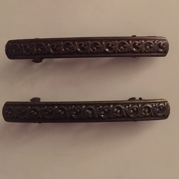 Vintage hair barrettes