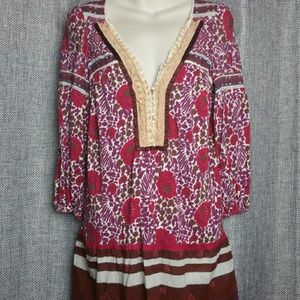 Free people boho flowy dress S