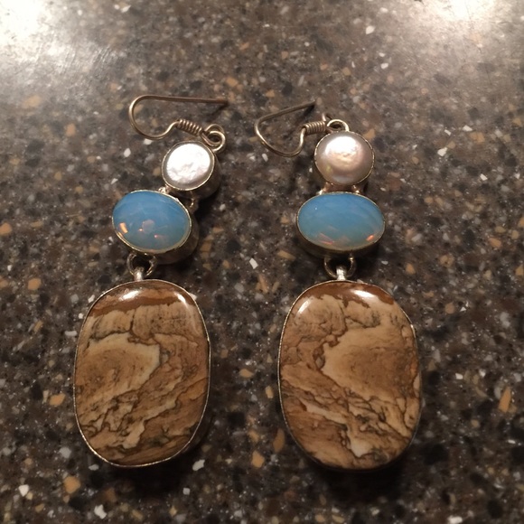 Sterling silver earrings