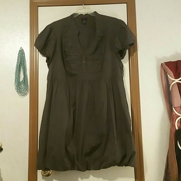 Torrid gray bubble hem plus sz short dress. Sz 20