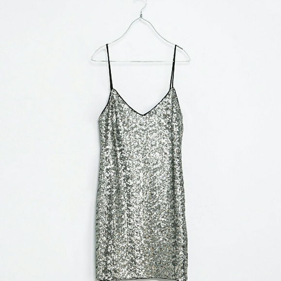 Zara sequined dress (Large)