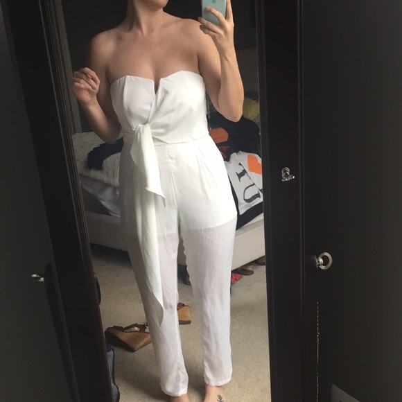 White jumpsuit