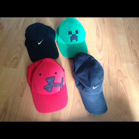Youth hat bundle under armour Nike