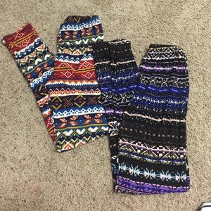 Bundle of 2 Printed Leggings