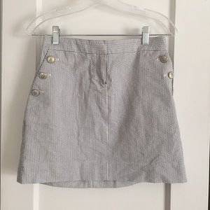 J Crew mini skirt!