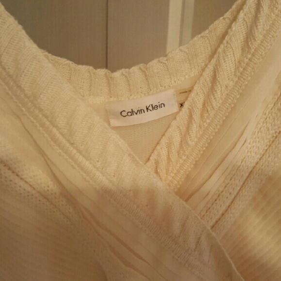 Calvin Klein Cream Sundress