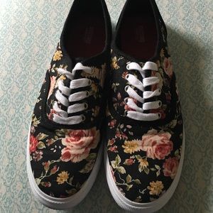 Floral Canvas Shoes