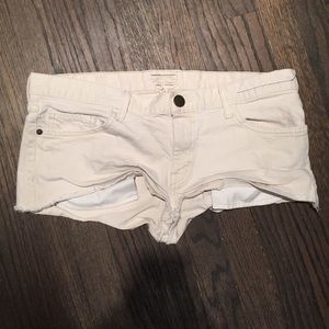 Current/Elliot off white shorts