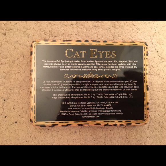 Too Faced Cat Eyes Palette - Picture 2 of 3