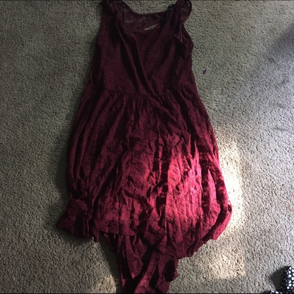 ❣Maroon lace dress❣