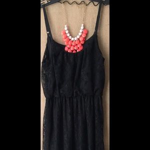 Black summer dress