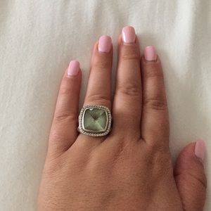 David Yurman Albion Ring with diamonds 17 mm