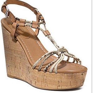 New authentic coach sandals