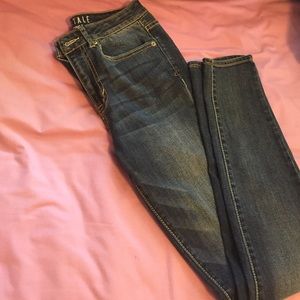 High rise skinny jean