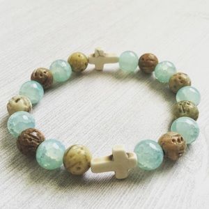 Beautiful cross bracelet