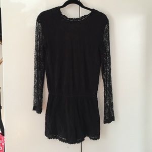 Zara long sleeve romper