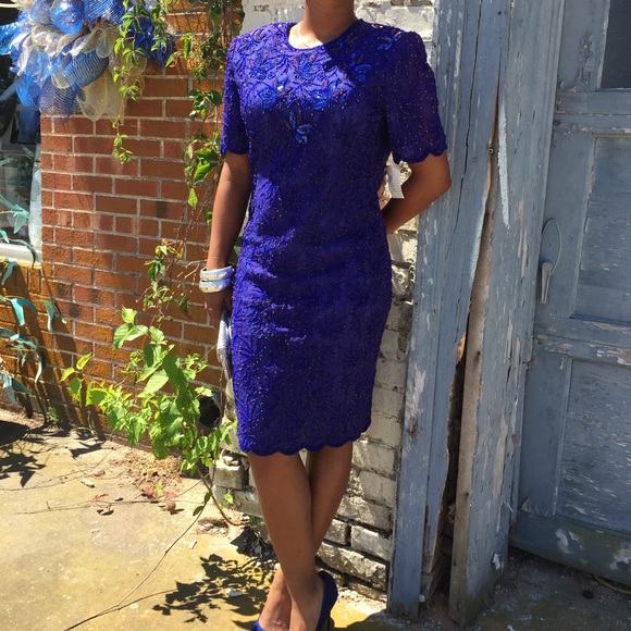 Vintage beaded dress