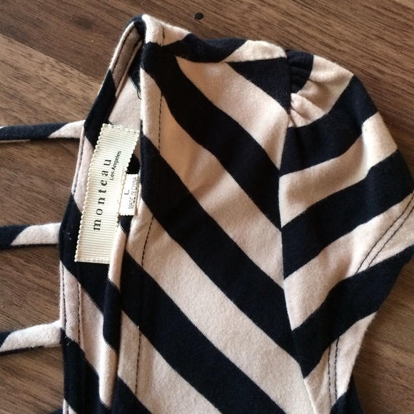 Striped dress by Monteau - Picture 2 of 3