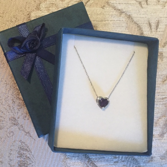 Purple necklace