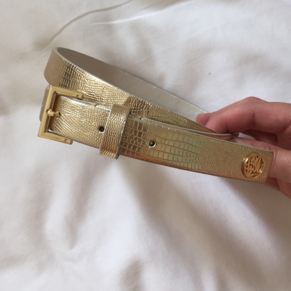 Lilly Pulitzer gold belt size XS/S