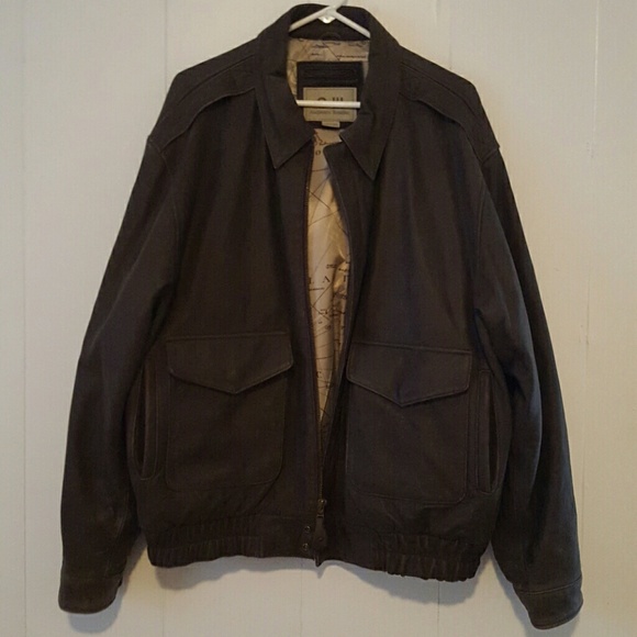 G-111 bomber leather jacket