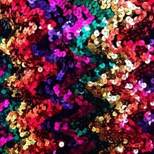 4-U Dresses - Vintage Sequined Halter Bodycon Mini Dress by 4-U 4-U Dresses - Vintage Sequined Halter Bodycon Mini Dress by 4-U