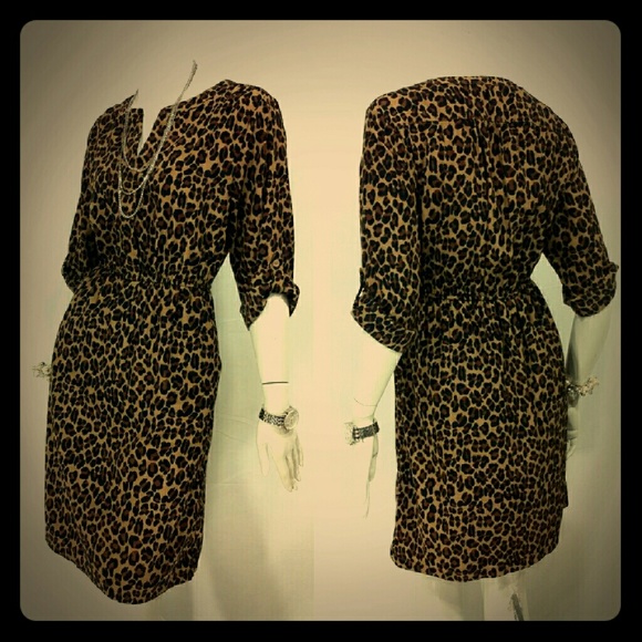 Leopard Print Dress